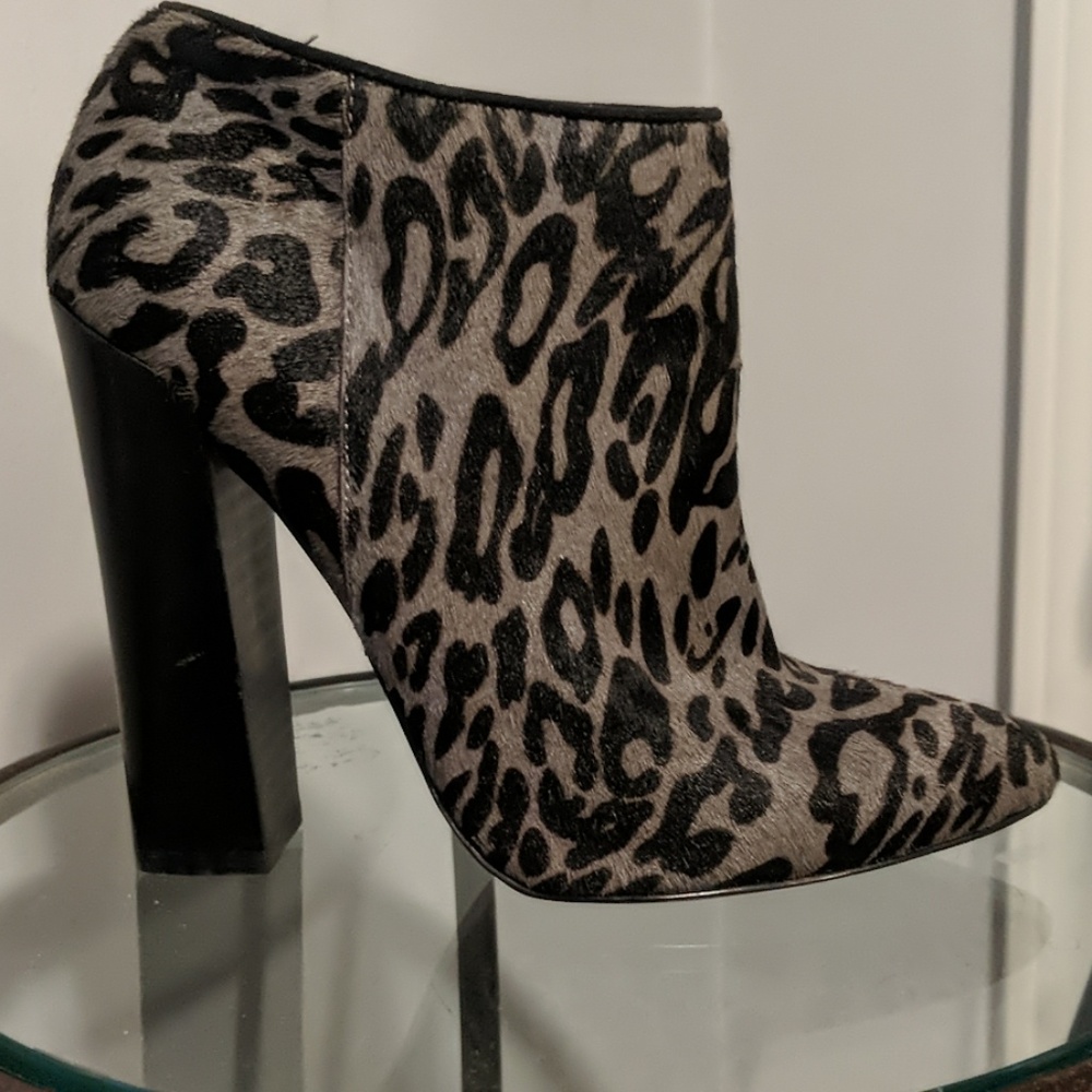 Aldo Leopard booties